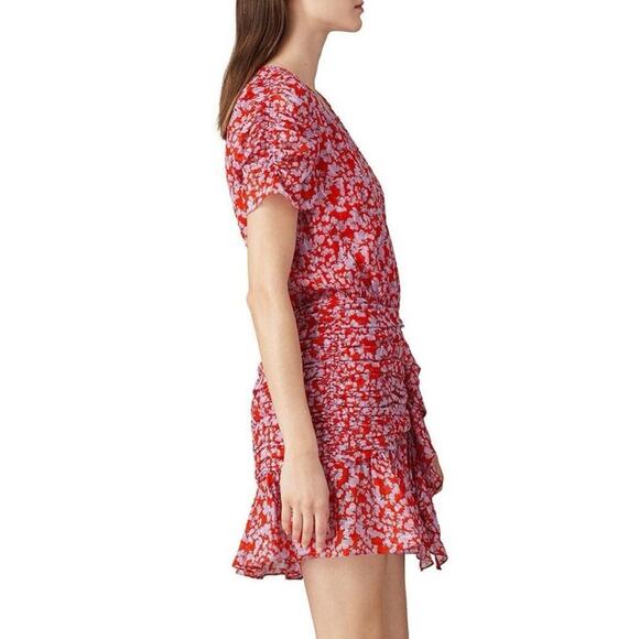 Tanya Taylor Printed Zora Silk Dress Size 8 MSRP $495 - Picture 2 of 13